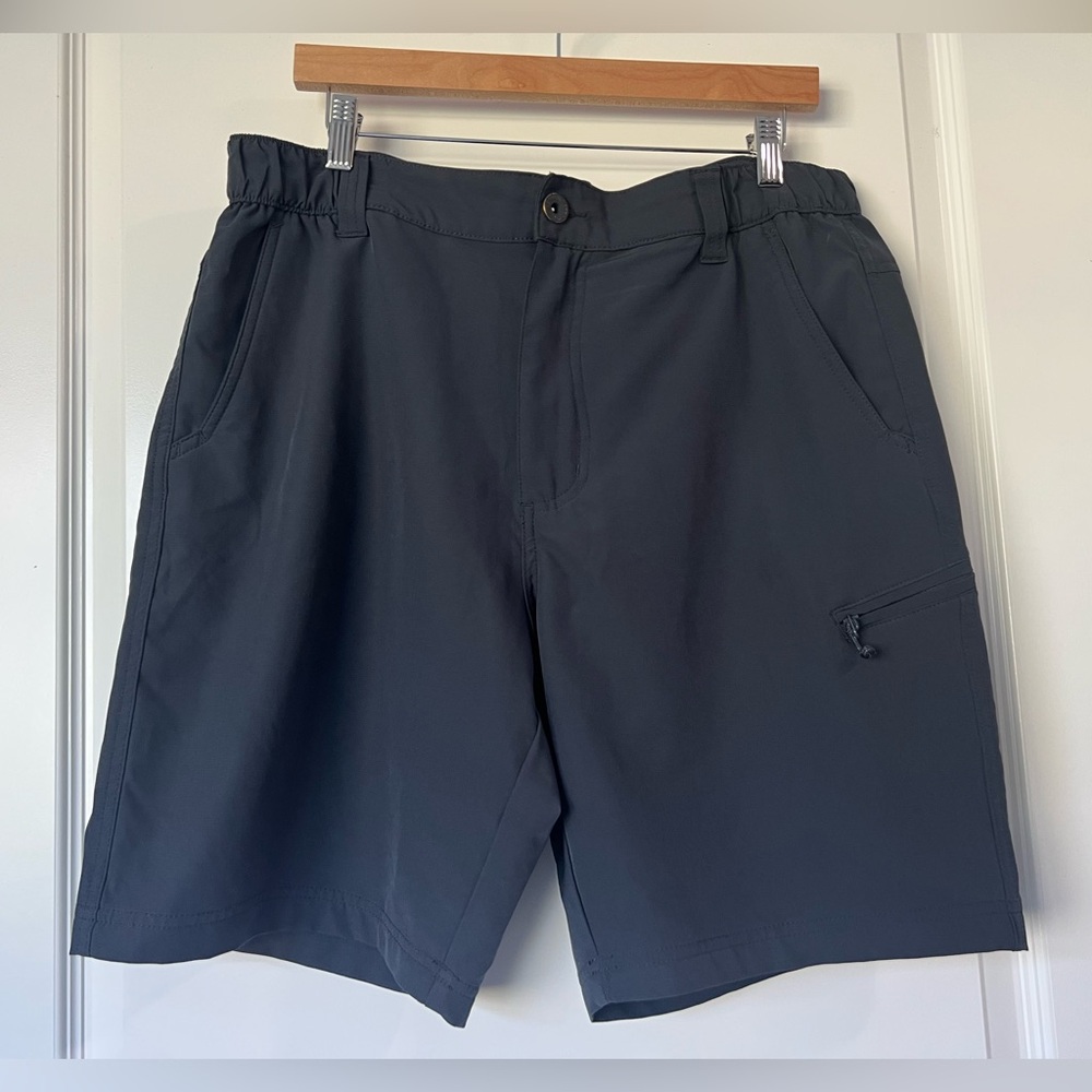 Weatherproof Vintage Men's UPF 50 Stretch Performance Tech Short, Navy Blue, 34